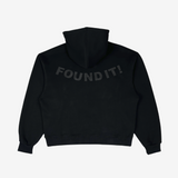 IT! Hoodie Black - Cropped Fit