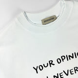 Longsleeve Opinion White