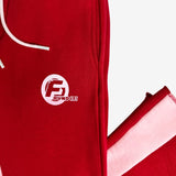 Flared Sweatpants Red