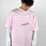 Longsleeve Opinion Bubble Pink