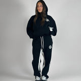Flared Sweatpants Black
