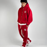 ZIP Hoodie Red
