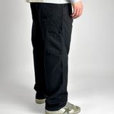 Carpenter Trousers in Black Canvas