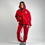 ZIP Hoodie Red