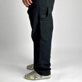 Carpenter Trousers in Black Canvas