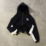 ZIP Hoodie Black