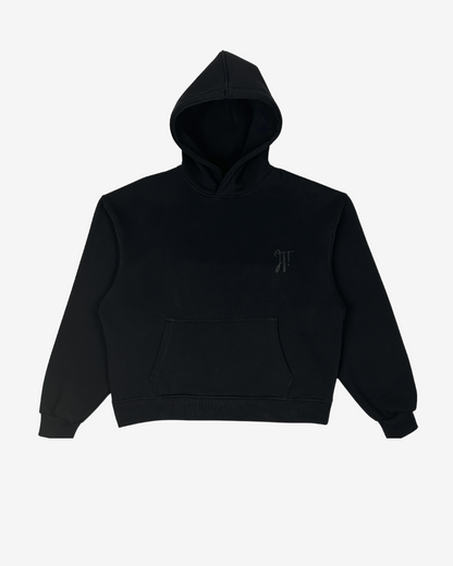 IT! Hoodie Black - Cropped Fit