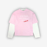 Longsleeve Opinion Bubble Pink