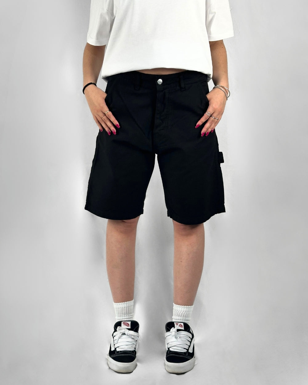 Carpenter Shorts Black