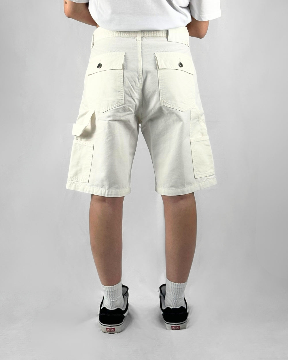 Carpenter Shorts Off-White