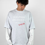 Longsleeve Opinion Grey