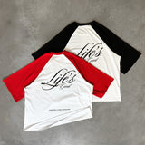 T-shirt Life's Good Red